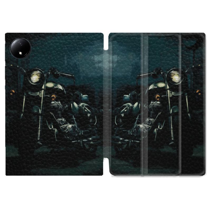 Coque Renforcée Pour Xiaomi Redmi Pad SE 8.7 Moto Harley Vintage