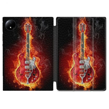Coque Renforcée Pour Xiaomi Redmi Pad SE 8.7 Musique Guitare Electrique