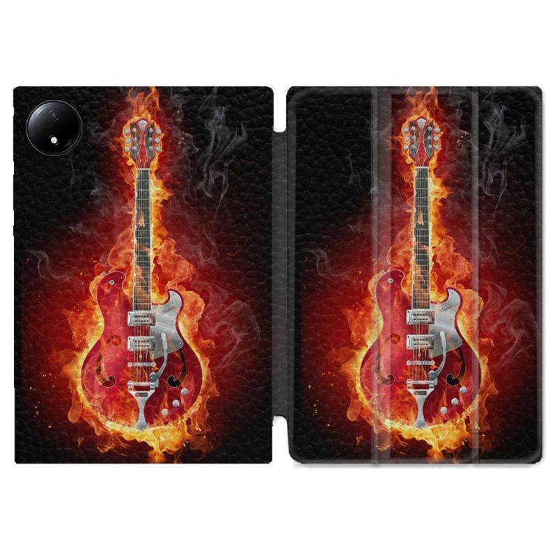 Coque Renforcée Pour Xiaomi Redmi Pad SE 8.7 Musique Guitare Electrique