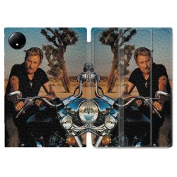 Coque Renforcée Pour Xiaomi Redmi Pad SE 8.7 Musique Johnny Hallyday Moto