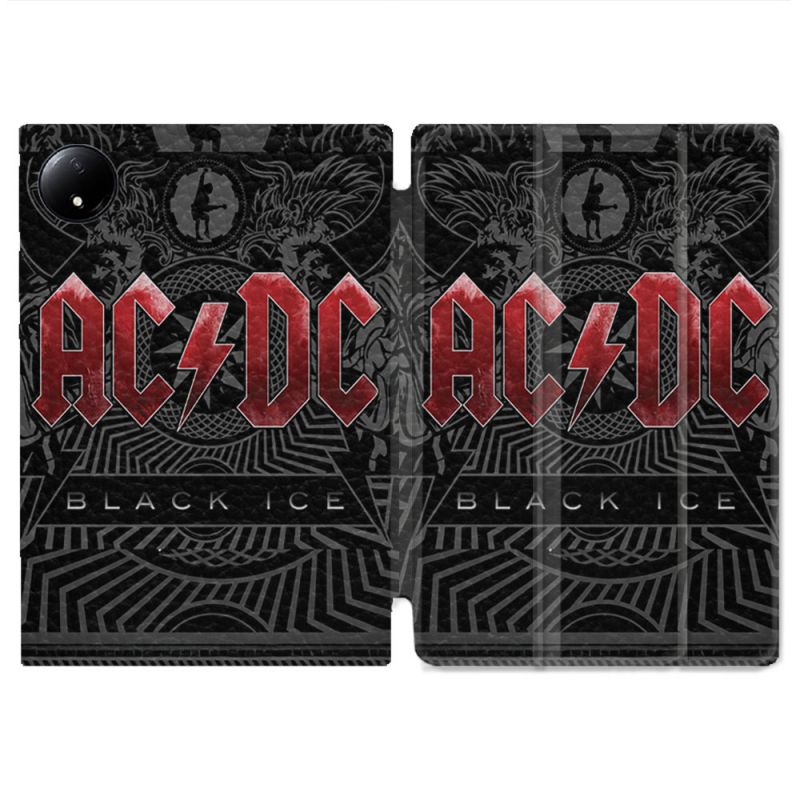 Coque Renforcée Pour Xiaomi Redmi Pad SE 8.7 Musique Rock ACDC Rouge