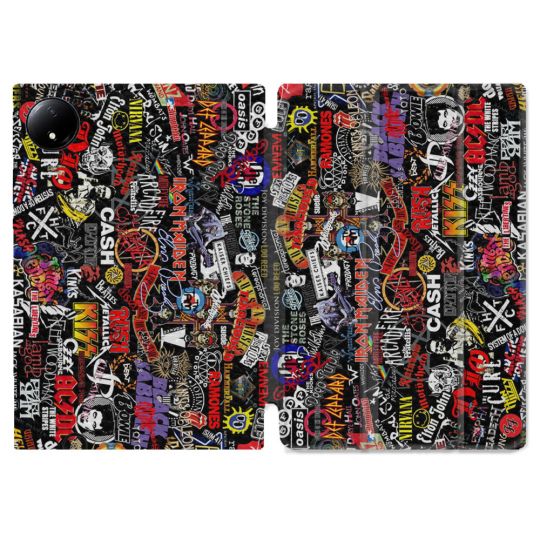 Coque Renforcée Pour Xiaomi Redmi Pad SE 8.7 Musique Rock Groupe