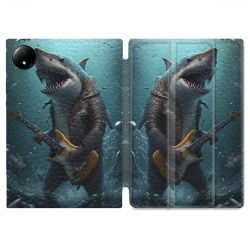 Coque Renforcée Pour Xiaomi Redmi Pad SE 8.7 Musique Rock Requin