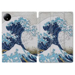 Coque Renforcée Pour Xiaomi Redmi Pad SE 8.7 Peinture La Grande Vague