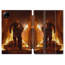 Coque Renforcée Pour Xiaomi Redmi Pad SE 8.7 Pompier Escalier