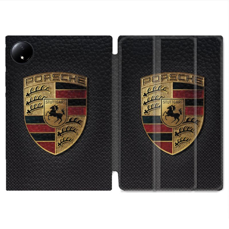 Coque Renforcée Pour Xiaomi Redmi Pad SE 8.7 Porsche Carbone