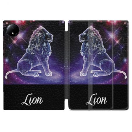 Coque Renforcée Pour Xiaomi Redmi Pad SE 8.7 Signe Zodiaque 2 Lion
