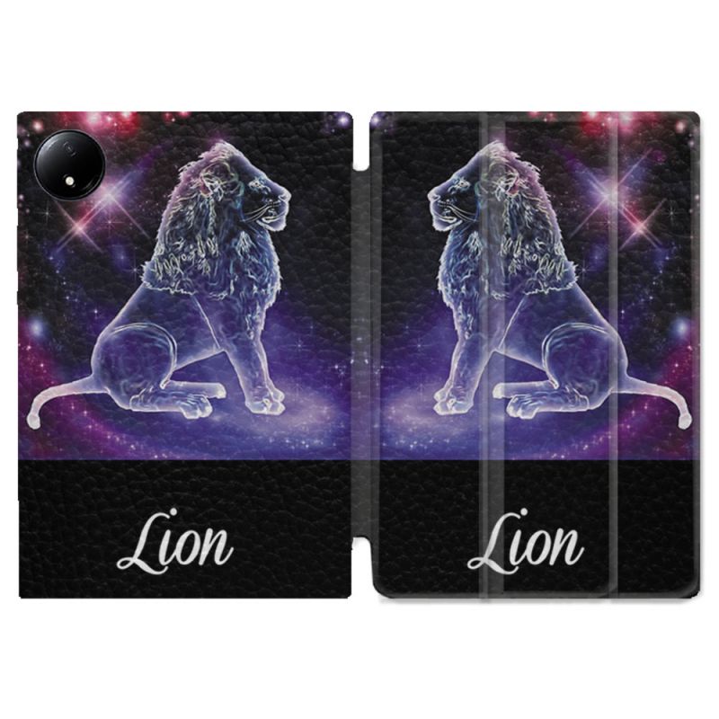 Coque Renforcée Pour Xiaomi Redmi Pad SE 8.7 Signe Zodiaque 2 Lion