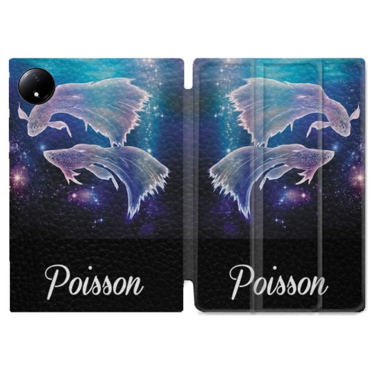 Coque Renforcée Pour Xiaomi Redmi Pad SE 8.7 Signe Zodiaque 2 Poisson