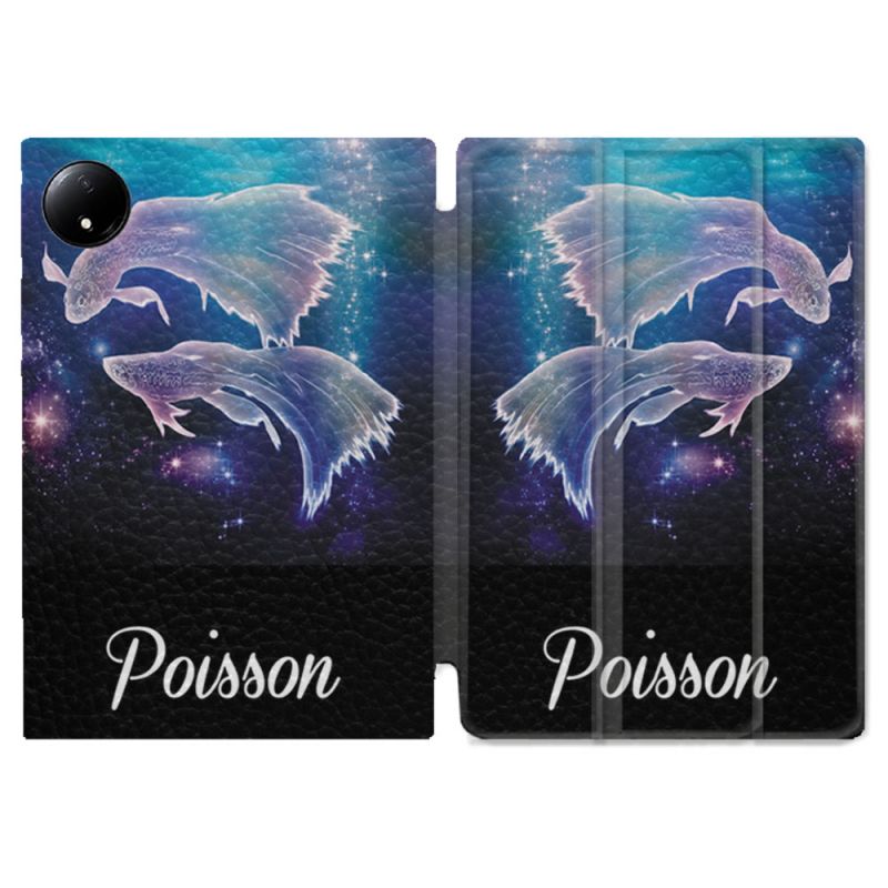 Coque Renforcée Pour Xiaomi Redmi Pad SE 8.7 Signe Zodiaque 2 Poisson