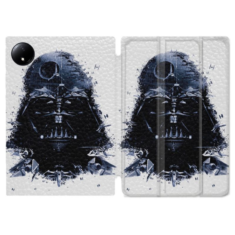 Coque Renforcée Pour Xiaomi Redmi Pad SE 8.7 Star Wars - Dark Vador Blanc