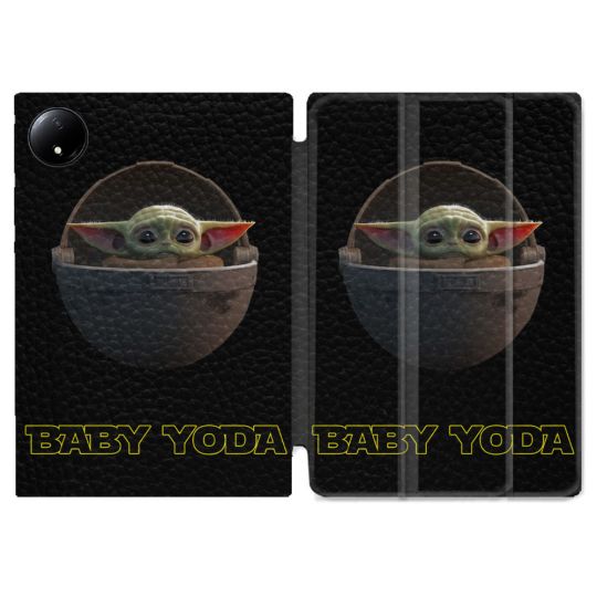 Coque Renforcée Pour Xiaomi Redmi Pad SE 8.7 Star Wars - Yoda bebe noir