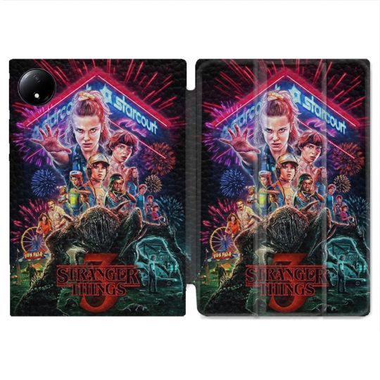 Coque Renforcée Pour Xiaomi Redmi Pad SE 8.7 Stranger Things Affiche 3