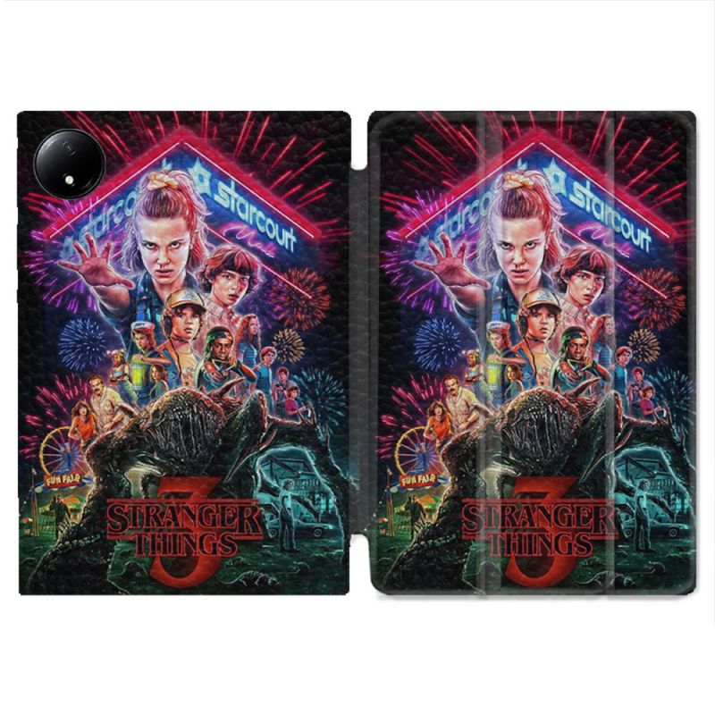 Coque Renforcée Pour Xiaomi Redmi Pad SE 8.7 Stranger Things Affiche 3