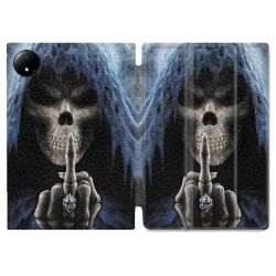Coque Renforcée Pour Xiaomi Redmi Pad SE 8.7 Tete de Mort Doigt
