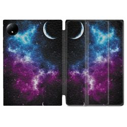Coque Renforcée Pour Xiaomi Redmi Pad SE 8.7 Univers Bleu Violet