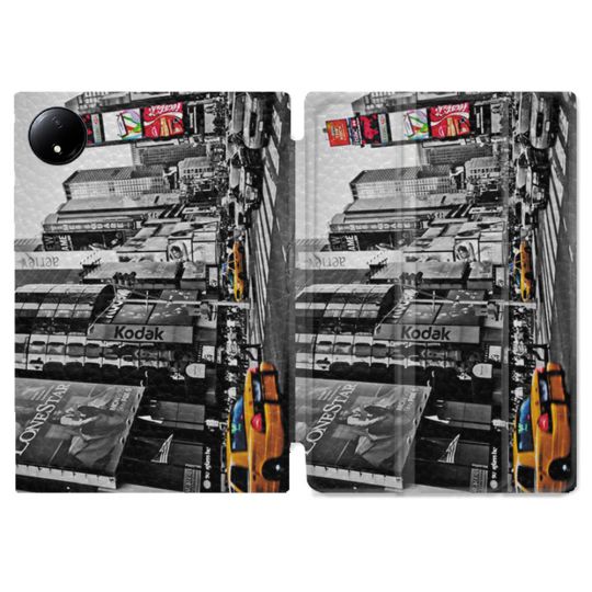 Coque Renforcée Pour Xiaomi Redmi Pad SE 8.7 Voyage Amerique USA New York Taxi