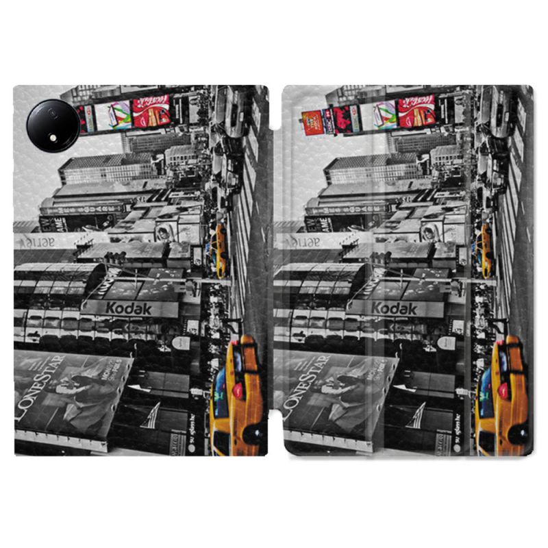 Coque Renforcée Pour Xiaomi Redmi Pad SE 8.7 Voyage Amerique USA New York Taxi