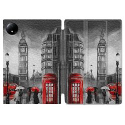 Coque Renforcée Pour Xiaomi Redmi Pad SE 8.7 Voyage Angleterre Londres Vintage