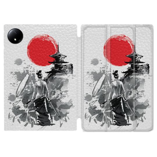 Coque Renforcée Pour Xiaomi Redmi Pad SE 8.7 Voyage Japon Femme