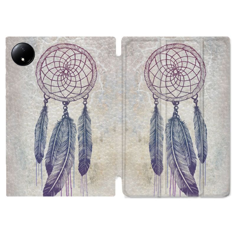 Coque Renforcée Pour Xiaomi Redmi Pad SE 8.7 Zen Attrape Reve Blanc