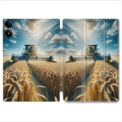 Coque Renforcée Pour Redmi Pad Pro 4G Agriculture Moissonneuse Blé