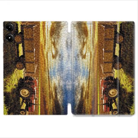 Coque Renforcée Pour Redmi Pad Pro 4G Agriculture Tracteur Color