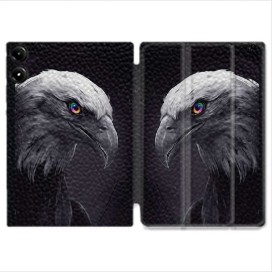 Coque Renforcée Pour Redmi Pad Pro 4G Animal Aigle Royal Noir