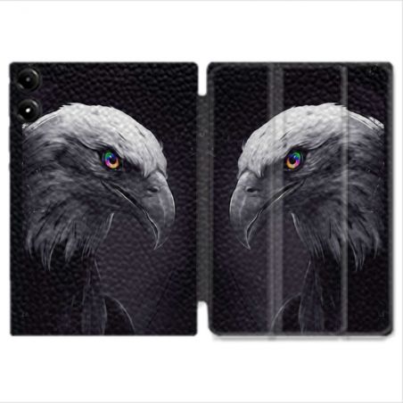 Coque Renforcée Pour Redmi Pad Pro 4G Animal Aigle Royal Noir