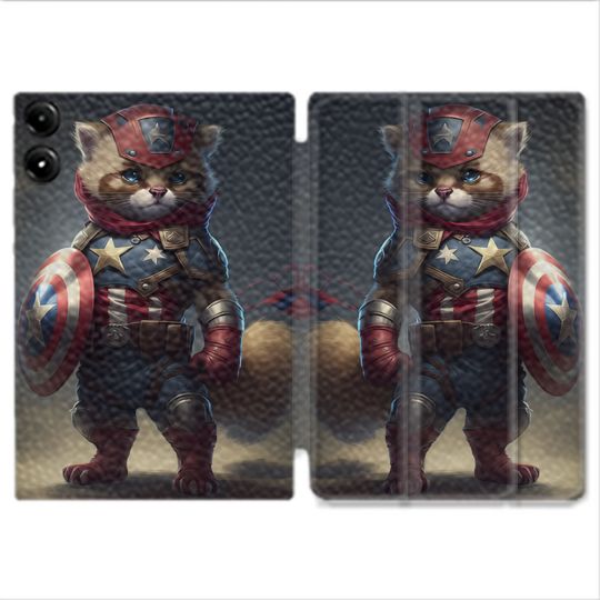 Coque Renforcée Pour Redmi Pad Pro 4G Animal Chat America