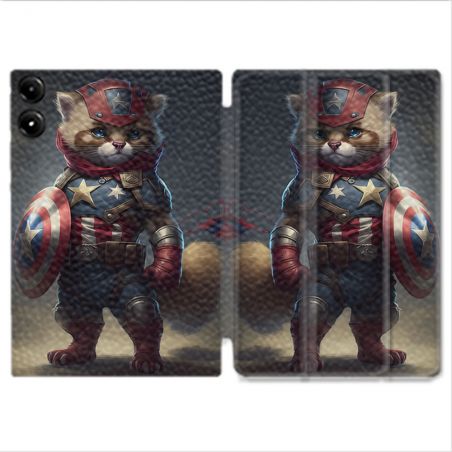 Coque Renforcée Pour Redmi Pad Pro 4G Animal Chat America
