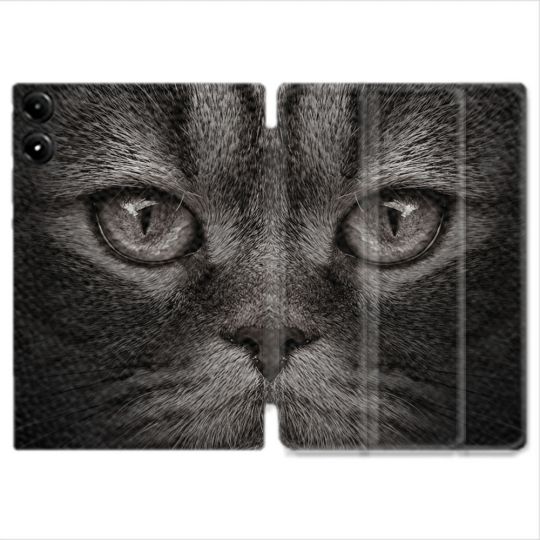 Coque Renforcée Pour Redmi Pad Pro 4G Animal Chat Gris