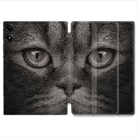 Coque Renforcée Pour Redmi Pad Pro 4G Animal Chat Gris