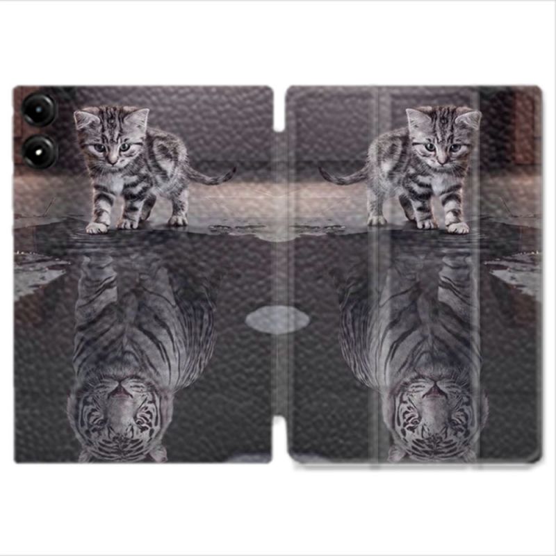 Coque Renforcée Pour Redmi Pad Pro 4G Animal Chat Reflet
