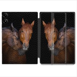 Coque Renforcée Pour Redmi Pad Pro 4G Animal Cheval Marron