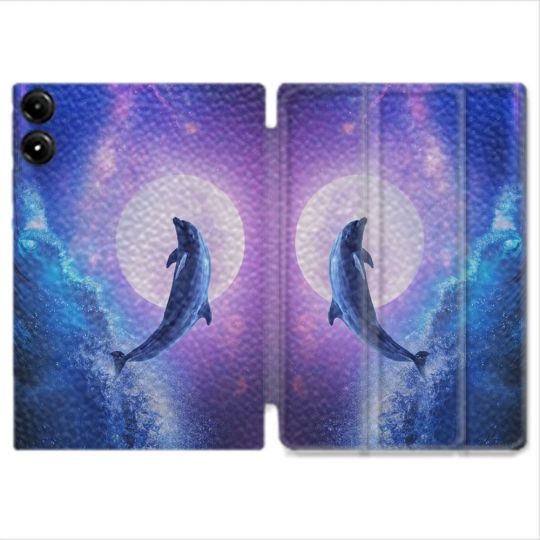 Coque Renforcée Pour Redmi Pad Pro 4G Animal Dauphin Vague