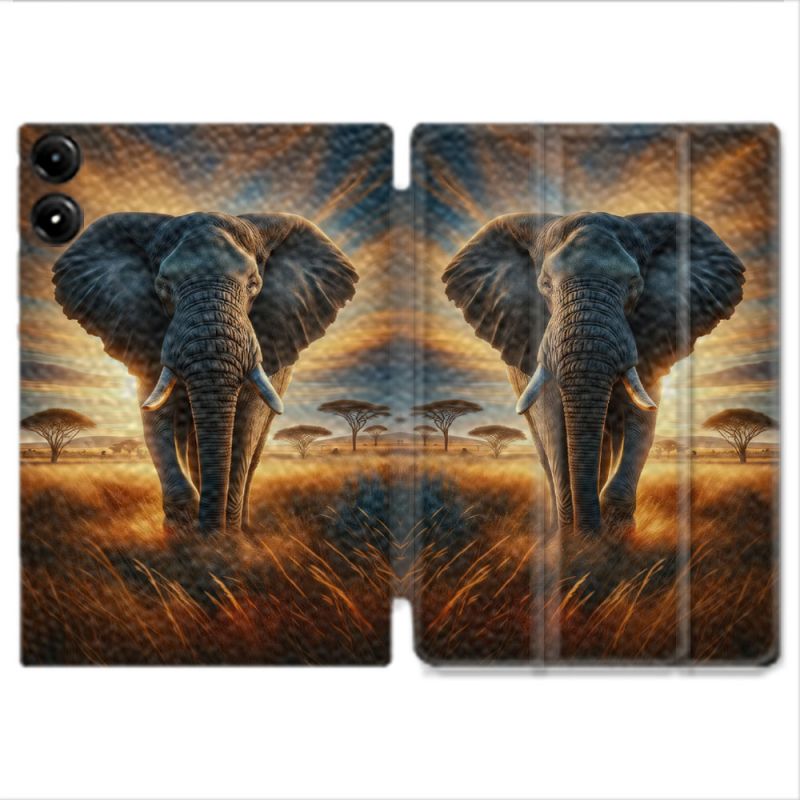 Coque Renforcée Pour Redmi Pad Pro 4G Animal Elephant Savane