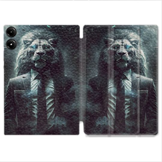 Coque Renforcée Pour Redmi Pad Pro 4G Animal Lion Business