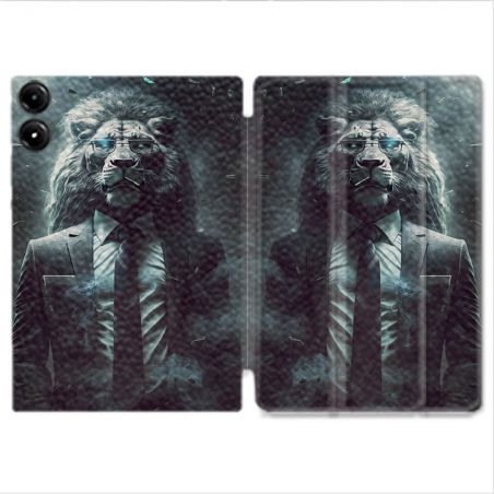 Coque Renforcée Pour Redmi Pad Pro 4G Animal Lion Business