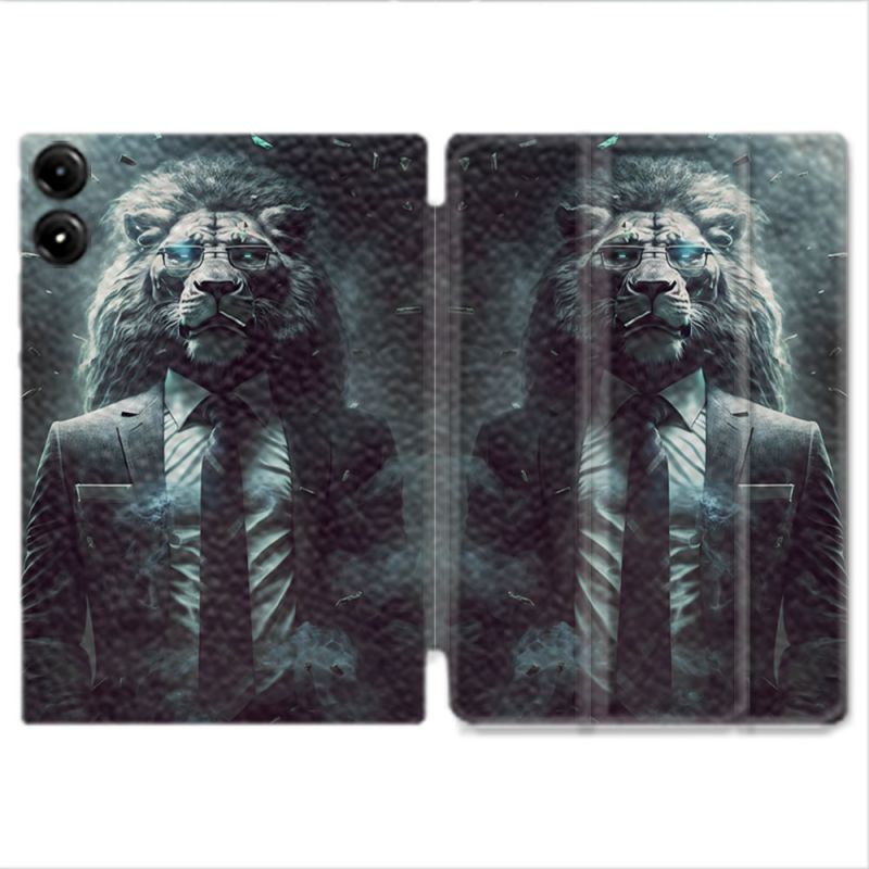 Coque Renforcée Pour Redmi Pad Pro 4G Animal Lion Business