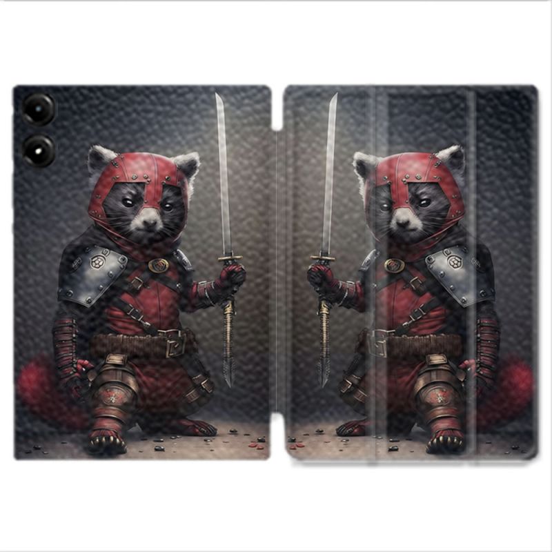 Coque Renforcée Pour Redmi Pad Pro 4G Animal Raton Samouraï