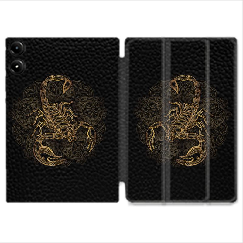 Coque Renforcée Pour Redmi Pad Pro 4G Animal Scorpion Fresque