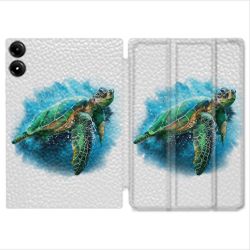 Coque Renforcée Pour Redmi Pad Pro 4G Animal Tortue Blanche multicolore