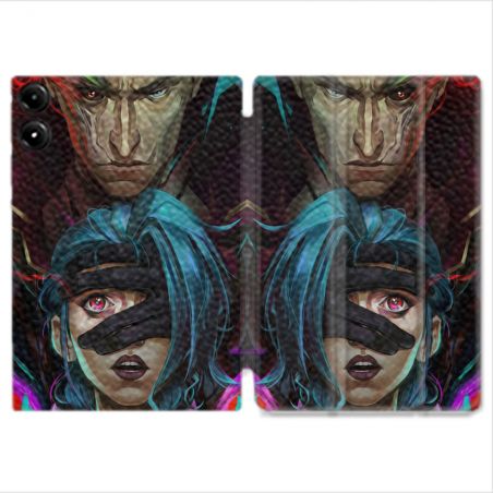 Coque Renforcée Pour Redmi Pad Pro 4G Arcane Jinx Bleu