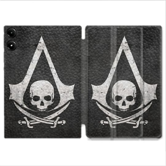 Coque Renforcée Pour Redmi Pad Pro 4G Assassin Creed Tete Mort