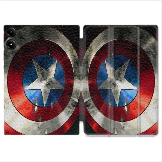 Coque Renforcée Pour Redmi Pad Pro 4G Captain America Bouclier