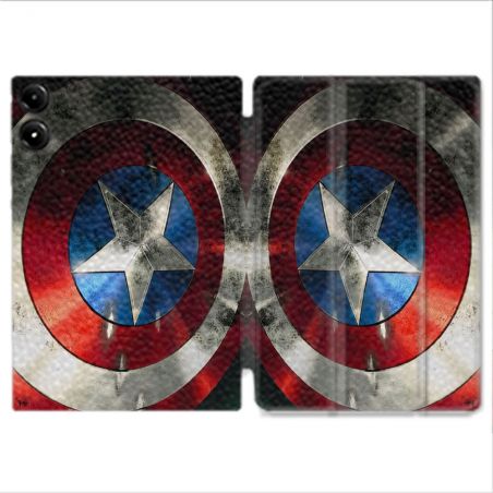 Coque Renforcée Pour Redmi Pad Pro 4G Captain America Bouclier