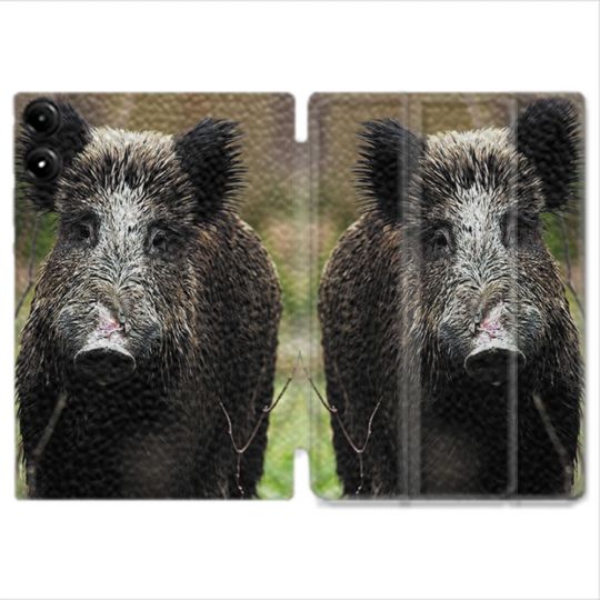 Coque Renforcée Pour Redmi Pad Pro 4G Chasse Sanglier bois