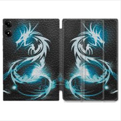 Coque Renforcée Pour Redmi Pad Pro 4G Fantastique Dragon Bleu