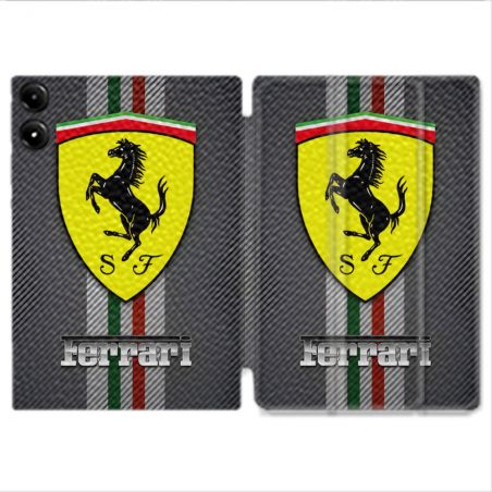 Coque Renforcée Pour Redmi Pad Pro 4G Ferrari Carbone